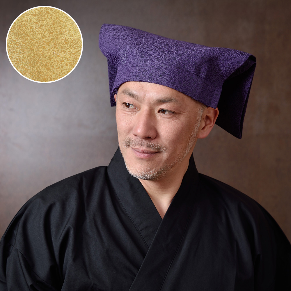 黄門かぶり 金｜利休帽、和装用帽子の専門店「利休工帽 茶人」